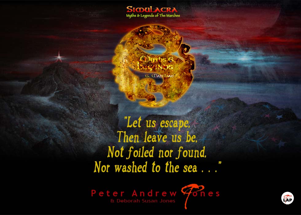 PETER ANDREW JONES SOLAR WIND SIMULACRA HEROES & VILLAINS
