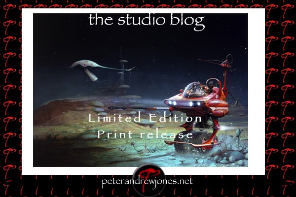 Peter Andrew Jones Science Fiction Fantasy Artist Deborah Susan Jones Writer Blog