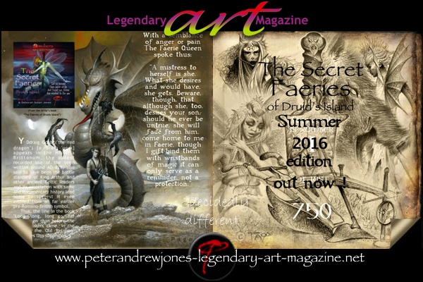 Peter Andrew Jones Legendary Art Magazine
