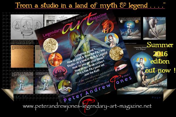 Peter Andrew Jones - Legendary Art Magazine