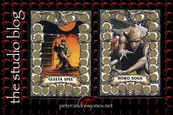 Peter Andrew Jones Simulacra Roleplay Card Game CCG