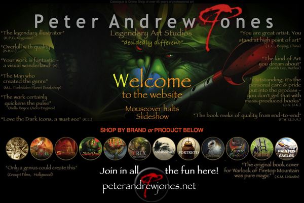 Peter Andrew Jones Science Fiction and Fantasy Art