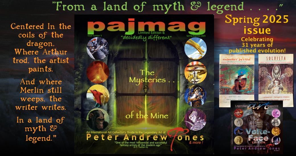 Peter Andrew Jones Magazine