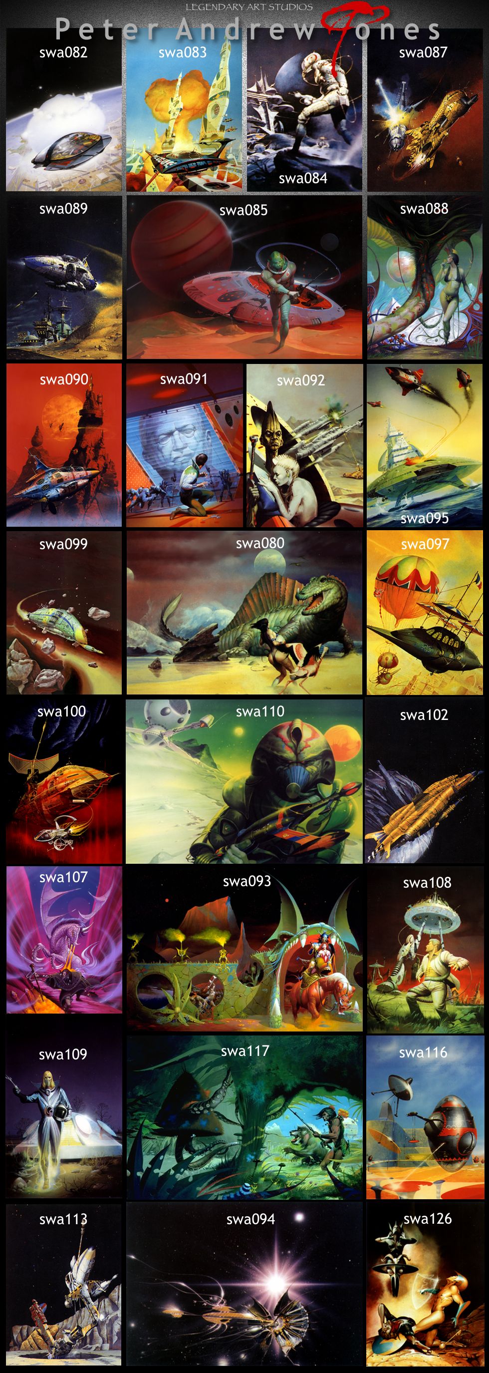 Peter Andrew JonesArt Archive