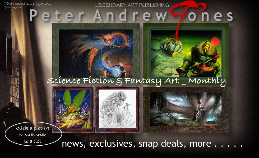 Peter Andrew Jones newsletters