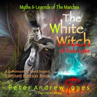 Peter Andrew Jones Simulacra White Witch of Bala Lake Limited edition Hamdmade Book