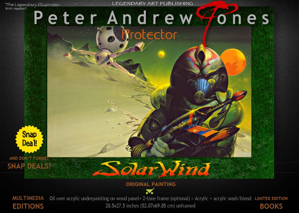 Solar
              Wind Oil Painting and Limited Edition Print Protector