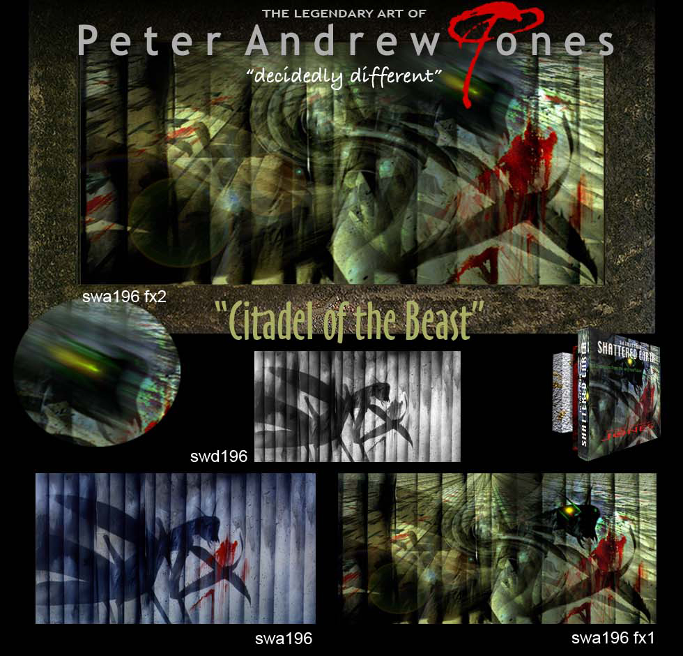 Peter Andrew Jones Dark
              Science Ficton & Horror Tales of Shattered Earth