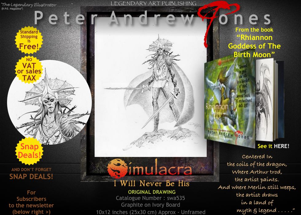 Solar
              Wind Simulacra Original Drawings and Limited Edition Print
              & Book